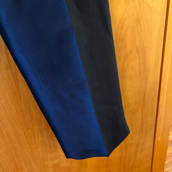 Lauren Ralph Lauren Navy Blue Silk Pants Lined Women’s 4P Petite 4 - Picture 8 of 10